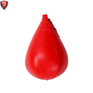 Ballon de vitesse de boxe suspendu en cuir PU, ballon de réflexe de boxe, sac de frappe anti-stress, équipement de boxe - Product Image 4