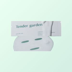แผ่นมาส์กหน้าเกาหลี K-Beauty Tender Garden Skin Renewal Cream Sheet Mask 1 แผ่น ผลิตในเกาหลี 30 กรัม บำรุงผิวหน้า - Product Image 6