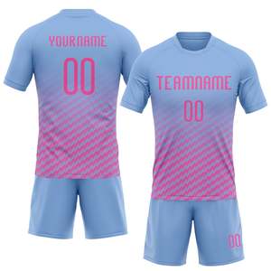 ชุดยูนิฟอร์มวอลเลย์บอลแบบซับลิเมชั่นพรีเมียม สีดำชมพู เสื้อทีม กางเกงขาสั้น โลโก้ ชื่อ หมายเลข แบบกำหนดเอง ผู้ผลิต OEM - Product Image 1