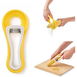 Set di Utensili 2-in-1 per la Lavorazione del Mais: Include Sbucciatore, Spazzola per Rimuovere i Fili e Decorticatore per Pannocchie - Product Image 3