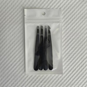อุปกรณ์ต่อขนตาคุณภาพสูง ผลิตจากเหล็กกล้าไร้สนิมญี่ปุ่น ป้องกันไฟฟ้าสถิต ดีไซน์ทนทาน ความยาว 10 มม. ปลายเรียบลื่นสำหรับขนตา - Product Image 6