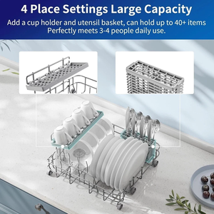 เครื่องล้างจานแบบตั้งโต๊ะ A-I-R-M-S-E-N ขนาด 5 ลิตร พร้อมถังเก็บน้ำในตัว - Product Image 5