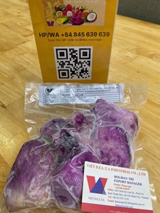 Fournisseur d'usine : Yam violet IQF biologique congelé en morceaux, emballé en vrac 10 kg, qualité supérieure Vietnam Viet Delta, durée de conservation 24 mois - Product Image 4