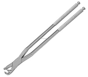 WORLD PRECISION SURGICAL WPS-ERF-R3 Forceps d'extraction dentaire équine Root Right Hand, 19 pouces, en acier inoxydable argenté, ergonomique - Product Image 6