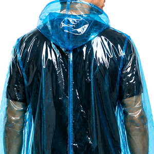 เสื้อกันฝนผู้ชายแบบมีฮู้ดกันน้ำสำหรับกิจกรรมกลางแจ้ง ขายส่งเสื้อกันฝนผู้ชายแบบมีฮู้ดกันน้ำ - Product Image 4