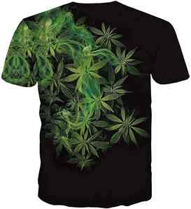 เสื้อยืดผู้ชาย แขนสั้น ทรงปกติ ผ้าฝ้าย 100% พิมพ์ลายดิจิทัล ระบายอากาศ แห้งเร็ว เป็นมิตรกับสิ่งแวดล้อม สไตล์ไฮสตรีท - Product Image 6