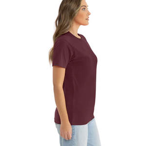 T-shirt en coton pour adulte Next Level Apparel NL3600, qualité supérieure, 100% coton peigné, col rond, manches courtes - Product Image 3