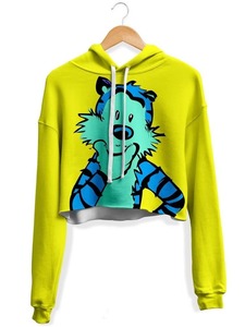 Sudadera con Capucha Corta Sublimada para Mujer, de Alta Calidad, 100% Algodón, Secado Rápido, Transpirable, Último Modelo - Product Image 5