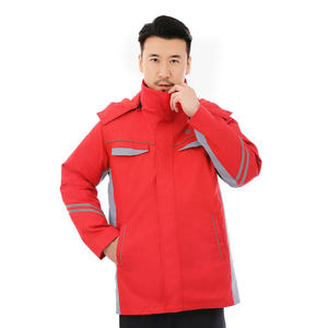 Overoles Resistentes de Poliéster y Algodón para Hombre, Transpirables, para Astilleros y Puertos, Ignífugos, Ropa de Trabajo - Product Image 3