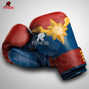 Guantes de Boxeo de Cuero Premium con Cierre de Gancho y Bucle Antideslizante, Diseño Personalizado para Gimnasios y Tiendas Deportivas - RC Fitness Wear - Product Image 3