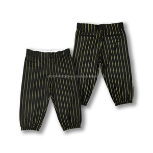 กางเกงเบสบอลไร้ตะเข็บสำหรับผู้ชายอุปกรณ์กีฬาลายทางสำหรับเบสบอลและซอฟต์บอล - Product Image 1