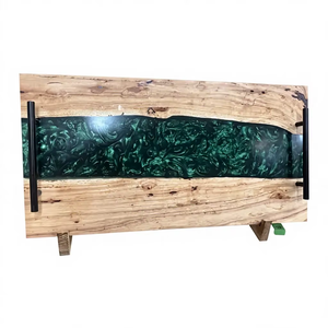 Quality Style Design <b>Epoxy</b> Resin And Wooden Tray Decorative Trays Wood and Resin Trays <b>Epoxy</b> Trays At very affordable Price - Product Image 1