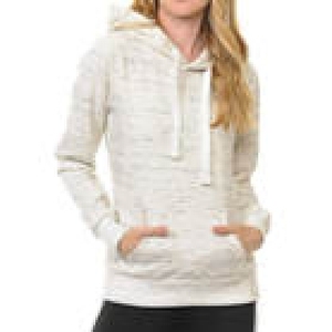 Sudadera con Capucha Unisex Color Granate, Corte Regular, Algodón French Terry, Informal, con Bolsillo, para Otoño - Product Image 4