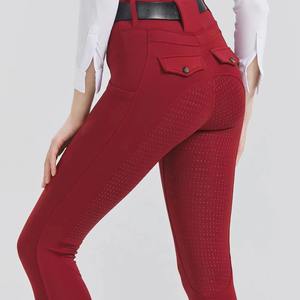 OEM Design Factory Supplier Horse Riding Women <b>Clothes</b> Custom Made Full Seat Tight Horse Riding Legging - Product Image 5