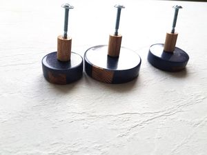Tiradores de Cajones de Lujo Hechos a Mano y Ecológicos para Muebles Modernos de Hogar y Hotel, de Madera y Resina Premium para Uso en Exteriores - Product Image 4