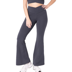 Pantalones de Verano para Mujer, de Alta Calidad, Estilo Casual, Color Sólido, Ecológicos, Transpirables, de Algodón/Poliéster - Product Image 1