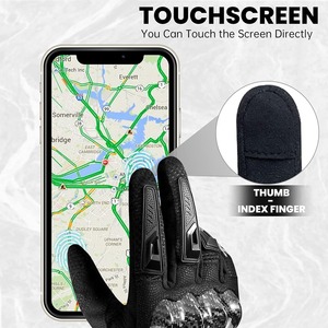Guantes de Motocicleta Premium, Guantes Ergonómicos para Mayor Comodidad en Viajes Largos y Reducción de la Fatiga - Product Image 4