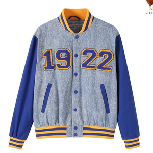 เสื้อแจ็คเก็ตยีนส์ Sigma Gamma Rho ปักลายเชนิลล์ เสื้อผ้าสำหรับชมรมนักศึกษากรีก ผู้หญิง ระดับพรีเมียม - Product Image 3