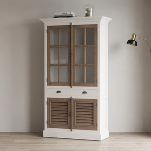Gabinete Luna de Madera Sólida Ecológica, Diseño Minimalista y Duradero con Acabado Mate para Apartamento, Oficina, Pasillo, Grado Comercial - Product Image 2