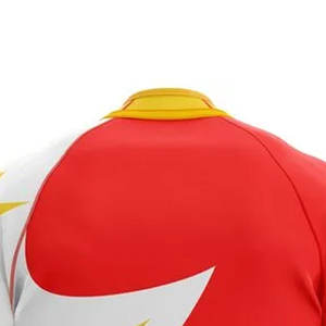 Maillot de rugby athlétique à manches courtes, confortable pour les hommes, offrant une liberté de mouvement et idéal pour l'entraînement. - Product Image 4