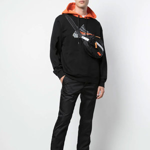 Sudaderas con Capucha de Invierno para Hombre de Alta Calidad, Tejido Transpirable Ligero de Poliéster/Algodón, Diseño Deportivo Informal y Moderno - Product Image 2