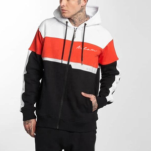 Sweat à capuche décontracté pour homme, 100 % coton molletonné respirant, coupe oversize, avec logo brodé, idéal printemps-hiver - Product Image 4