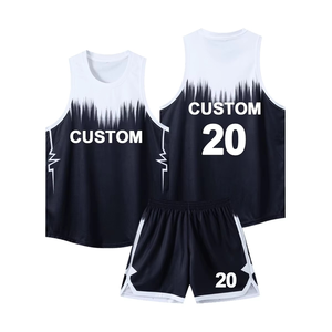 Uniformes de Baloncesto Personalizados OEM/ODM con Logotipo Impreso, Transpirables, 100% Poliéster, Cortos, Antibacterianos, Profesionales, de Alta Calidad - Product Image 4