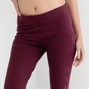 Leggings de compression personnalisés pour femmes, taille haute, séchage rapide, pour la gym, la course, le fitness, l'entraînement athlétique, les sports, OEM ODM - Product Image 5