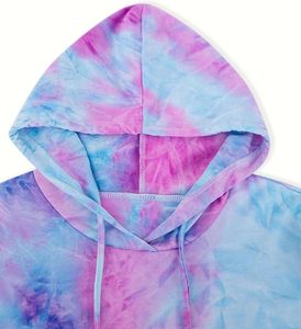 Sudadera de punto con efecto tie-dye, manga larga, informal, para verano, para adultos. - Product Image 2