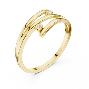 Bague minimaliste en diamant de laboratoire taillé, or blanc 18 carats, plaqué rhodium, pour femme, idéale pour les fêtes, les fiançailles, les mariages, le quotidien et le bureau. - Product Image 6