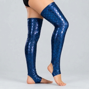 Medias adhesivas hasta el muslo para pole dance, para mujer, que brindan un agarre seguro, suavidad, comodidad, movimiento flexible y un aspecto elegante. - Product Image 6