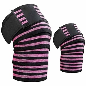 Genouillère ajustable en tricot à compression pour la musculation et l'entraînement en salle de sport, unisexe - Product Image 2