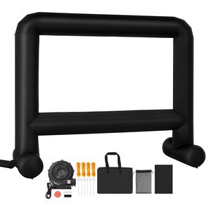 Schermo Gonfiabile Portatile per Proiezioni Cinematografiche da 16 Piedi con Facile Montaggio, Rapporto 16:9, Borsa per il Trasporto per Esterni - Product Image 1