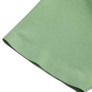 Chemise en jersey de polyester respirante et à séchage rapide pour homme, manches courtes, légère, décontractée, unie, ODM, golf, XL, blanche, avec aigle brodé sur la poitrine - Product Image 5