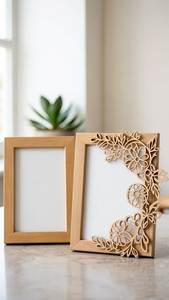 Luxury Epoxy Resin and Solid Wood Photo <b>Frame</b> Personalized Handmade <b>Picture</b> <b>Frame</b> <b>for</b> Family Photos Home Decoration Wedding - Product Image 4
