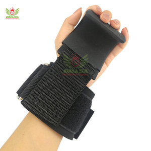 Gancho para levantamiento de pesas, gancho portátil de agarre fuerte para muñeca, resistente y seguro para mujeres y hombres, ganchos para levantamiento de pesas para fitness - Product Image 2