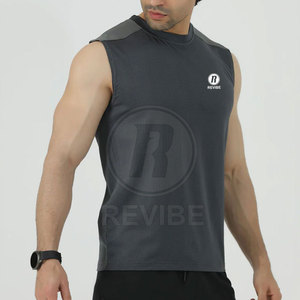 Camiseta sin Mangas de Nueva Llegada, Buena Calidad, Cuello Redondo, Camisetas sin Mangas Personalizadas, Camiseta sin Mangas en Venta - Product Image 3