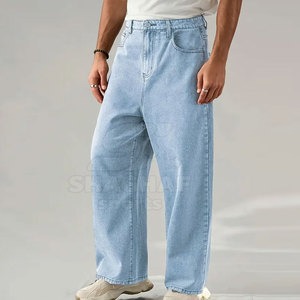 Pantalon baggy décontracté en tissu léger, coupe confortable, style quotidien, matière douce - Product Image 5