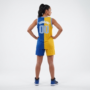 Custom <b>Basketball</b> Jersey Sublimation Printed Breathable Mesh 100% Polyester Quick Dry Vest Unisex Sports - Product Image 2