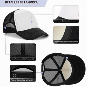 Gorra de Béisbol con Visera Curva y Cierre Ajustable para Deportes y Viajes, Gorra de Béisbol Minimalista Lisa Unisex - Product Image 4