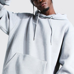 Survêtements amples pour hommes en molleton de coton de haute qualité, style streetwear délavé à l'acide, avec poches brodées, pour l'hiver - Product Image 3
