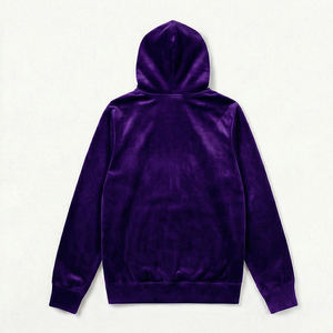 Conjunto Deportivo Casual de Lujo para Hombre, con Sudadera con Cremallera y Pantalones Jogger, Estampado de Terciopelo, Marca USA Maluza EliteVelour X - Product Image 3