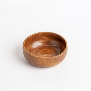 Tazón para Servir Hecho a Mano de Madera de Mango Sólida de Primera Calidad a Precio de Mayoreo para Hogares, Restaurantes y Hoteles - Falak World Export FWE-0026 - Product Image 1
