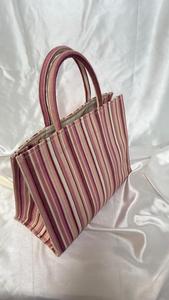 Pink stripe <b>Book</b> Tote - Product Image 2