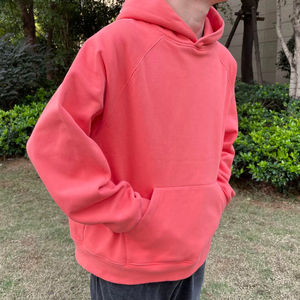 Sweat à capuche décontracté en coton pour homme, léger et uni, pour la vie quotidienne, mode streetwear, confort, logo personnalisé - Product Image 4