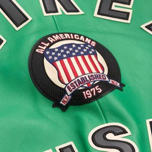 Chaqueta de Cuero AVIREX para Hombre 2025, Chaqueta Universitaria Unisex Avirex, Chaqueta Varsity de Lana y Cuero Genuino de Primera Calidad, Ligera - Product Image 2