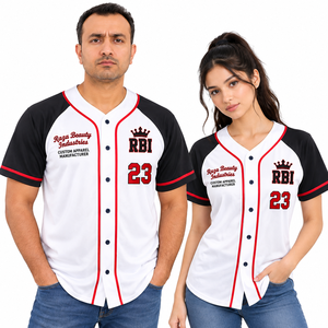 Maillot de baseball pour homme adulte, imprimé numérique, en tissu mesh polyester, antibactérien, séchage rapide, respirant, grande taille, anti-UV, entièrement imprimé à l'avant - Product Image 2