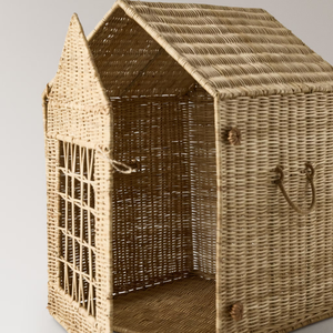 Casa para mascotas de ratán natural Handwicker, cama para perros, cesta para mascotas pequeñas de fábrica vietnamita B2B - Product Image 4
