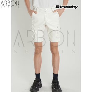 Shorts en cuir pour hommes, tendance et de qualité supérieure, blancs et élégants, service OEM/ODM, excellent fournisseur pour les prix de gros - Nouvelle collection 2026 - Product Image 2