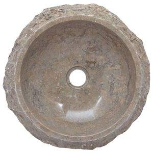 Lavabo in Marmo Grigio 15.7"x4.7" - Product Image 5